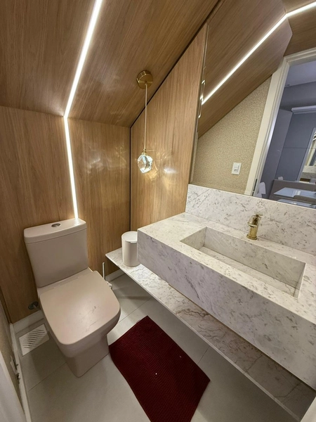 CASA EM CONDOMÍNIO - 3 DORMITÓRIOS COM PISCINA / BEIRA LAGO: 9ª foto da galeria de imagens do imóvel