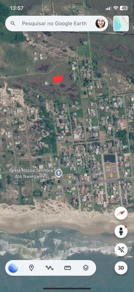TERRENO GRANDE NA PRAIA SANTA RITA DE CÁSSIA: 2ª foto da galeria de imagens do imóvel