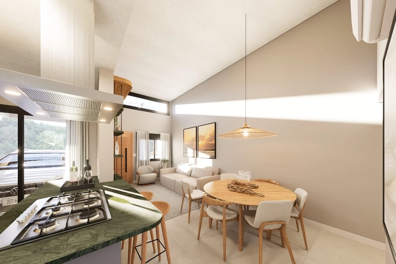 CASA EM CAPÃO NOVO COM 95 M² - EM OBRA - PREVISÃO PARA DEZEMBRO: 2ª foto da galeria de imagens do imóvel