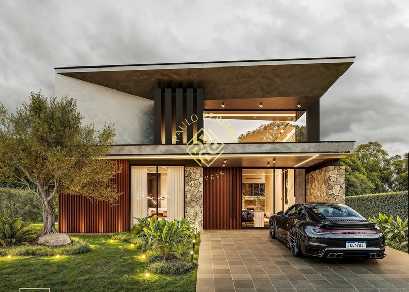 Casa térrea 4 suítes