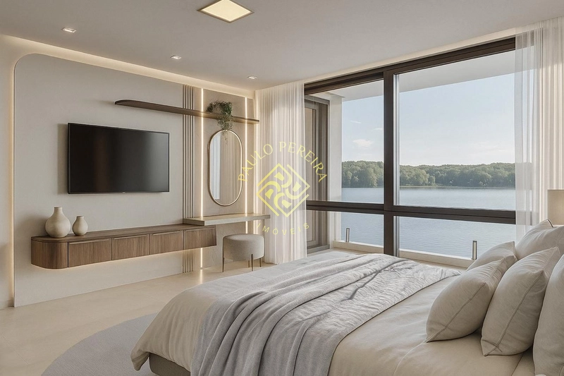 EXCLUSIVIDADE À BEIRA DO LAGO: 2ª foto da galeria de imagens do imóvel