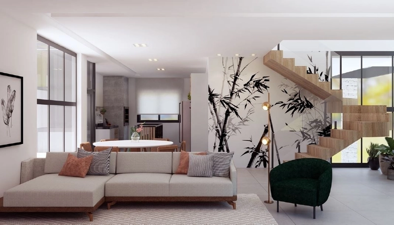 Casa residencial no Itacurubi com 3 dormitórios sendo 3 suítes 185m²: 4ª foto da galeria de imagens do imóvel
