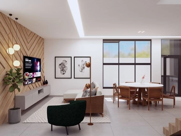 Casa residencial no Itacurubi com 3 dormitórios sendo 3 suítes 185m²: 2ª foto da galeria de imagens do imóvel