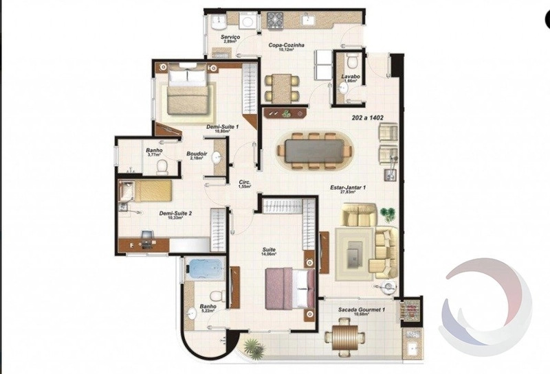 Apartamento na Agronomica com 3 dormitórios 1 suíte e 5 vagas - 133m²: 40ª foto da galeria de imagens do imóvel