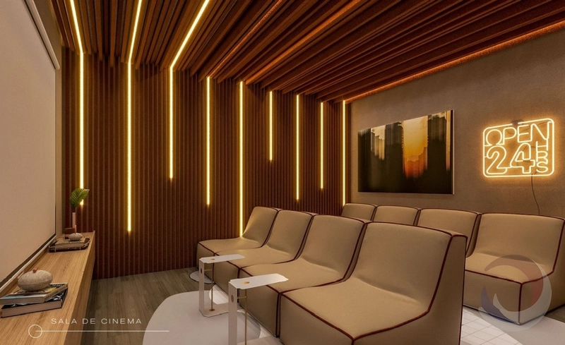 Apartamento no centro  com 3 dormitórios, sendo 3 suítes e 2 vagas: 6ª foto da galeria de imagens do imóvel