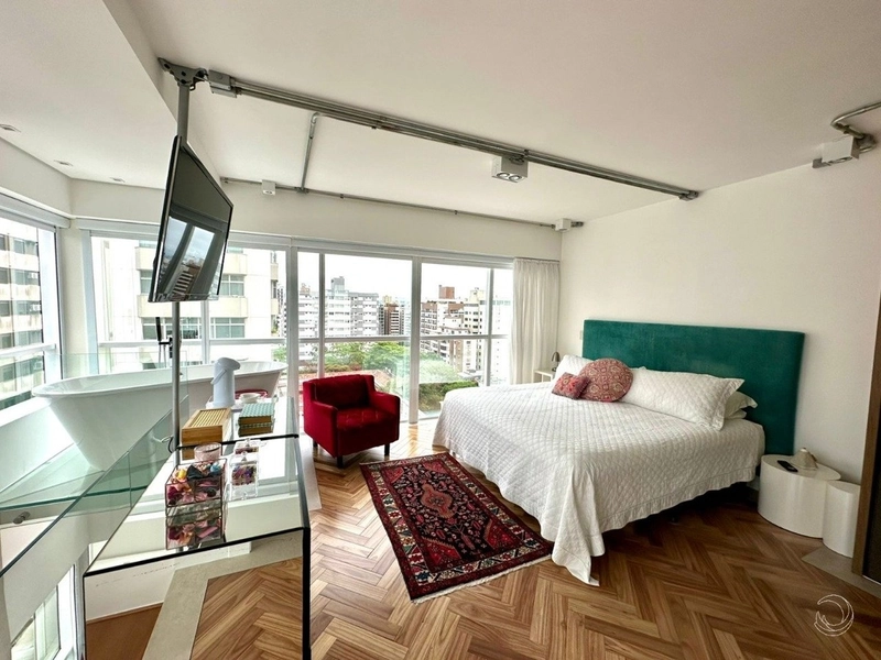 Belíssimo Apartamento no Centro mobiliado com 1 dormitório e 2 vagas: 9ª foto da galeria de imagens do imóvel