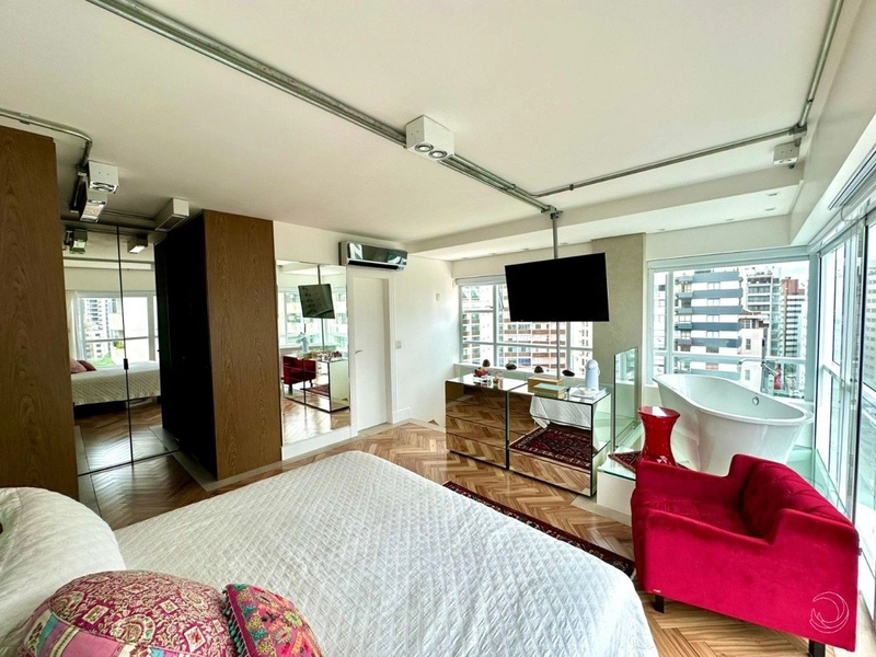 Belíssimo Apartamento no Centro mobiliado com 1 dormitório e 2 vagas: 15ª foto da galeria de imagens do imóvel