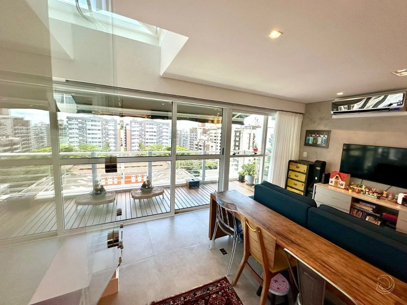 Belíssimo Apartamento no Centro mobiliado com 1 dormitório e 2 vagas: 3ª foto da galeria de imagens do imóvel