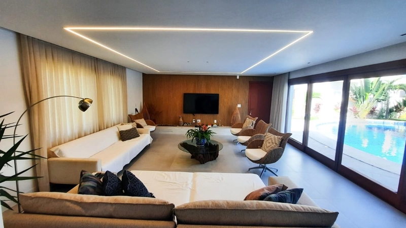 Casa no Rio Tavares com 4 dormitórios 4 suítes e 8 vagas - 600m²: 6ª foto da galeria de imagens do imóvel