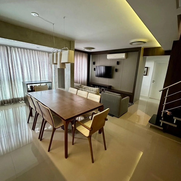 Apartamento Duplex em Coqueiros com 3 dormitórios 3 suítes e 2 vagas: 1ª foto da galeria de imagens do imóvel