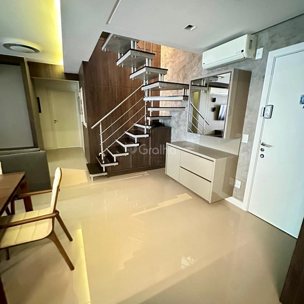 Apartamento Duplex em Coqueiros com 3 dormitórios 3 suítes e 2 vagas: 2ª foto da galeria de imagens do imóvel