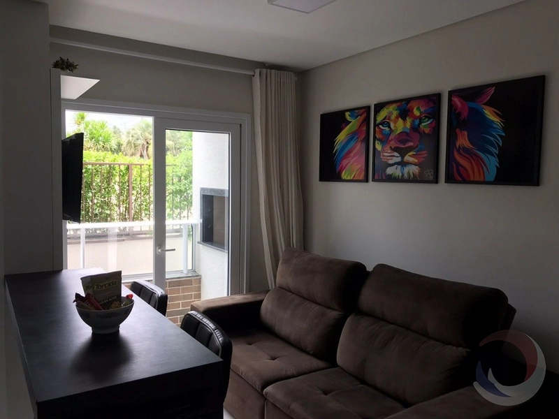 Apartamento mobiliado de 42m² no Córrego Grande com 1 dormitório: 1ª foto da galeria de imagens do imóvel