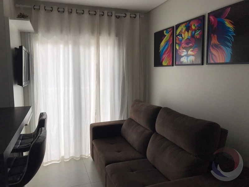 Apartamento mobiliado de 42m² no Córrego Grande com 1 dormitório: 2ª foto da galeria de imagens do imóvel