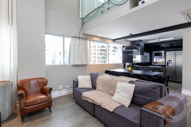 Belíssimo Apartamento  no Centro mobiliado com 1 dormitório e 1 vaga: 1ª foto da galeria de imagens do imóvel