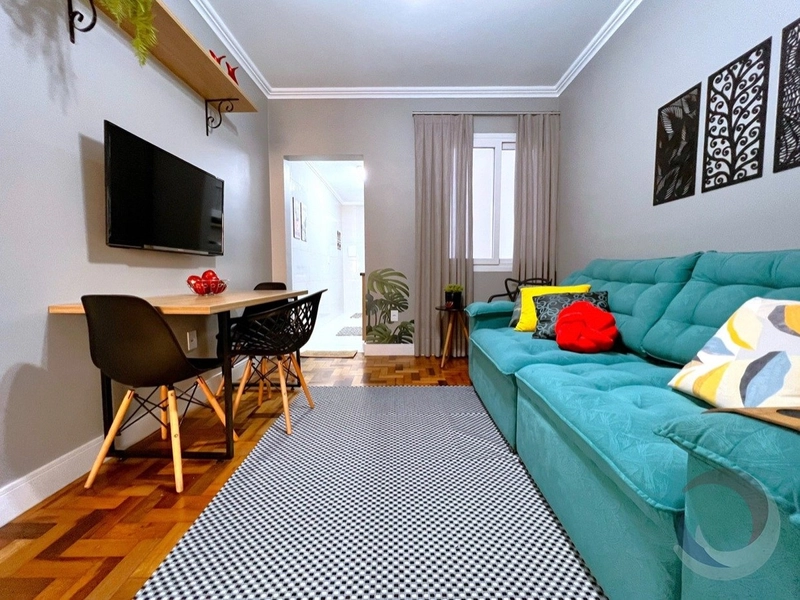 Apartamento de 1 dormitório a venda no centro de Florianópolis.: 1ª foto da galeria de imagens do imóvel
