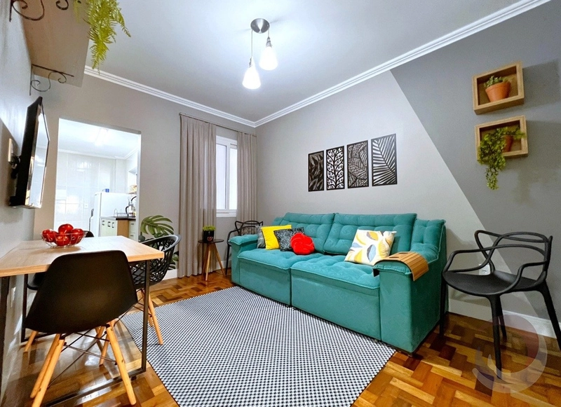 Apartamento de 1 dormitório a venda no centro de Florianópolis.: 3ª foto da galeria de imagens do imóvel