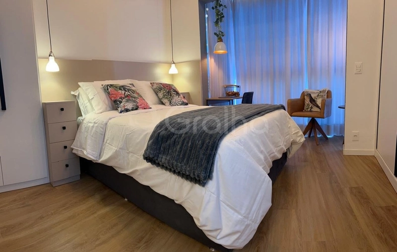 Apartamento no Centro com 1 dormitório e 1 vaga: 1ª foto da galeria de imagens do imóvel