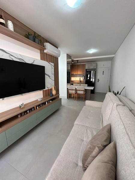 Apartamento no Córrego Grande com 2 dormitórios, sendo 1 suíte e 1 vg: 1ª foto da galeria de imagens do imóvel
