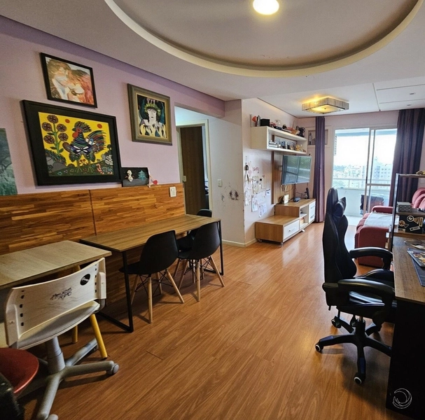 Apartamento no Itacurubi com 2 dormitórios, sendo 1 suíte e 1 vagas: 1ª foto da galeria de imagens do imóvel