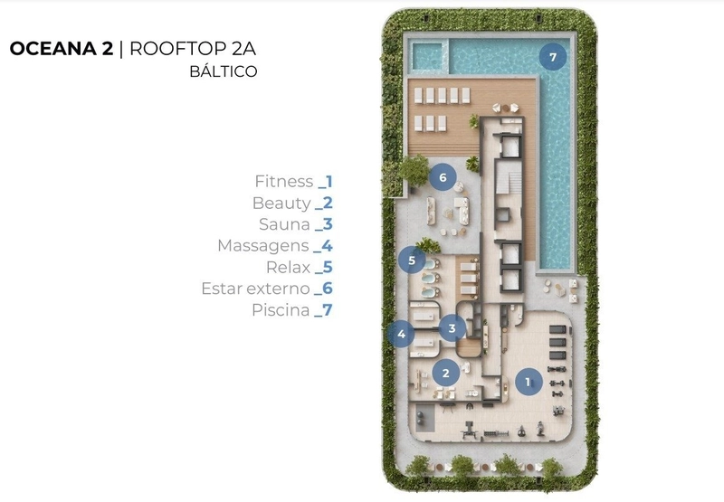 Apartamento Alto padrão em Jurere Internacional com 3 suítes e 3 vaga: 5ª foto da galeria de imagens do imóvel