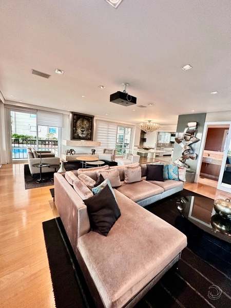 Apartamento na Beira Mar com 3 suítes e 4 vagas - 316m² Vista Mar: 7ª foto da galeria de imagens do imóvel
