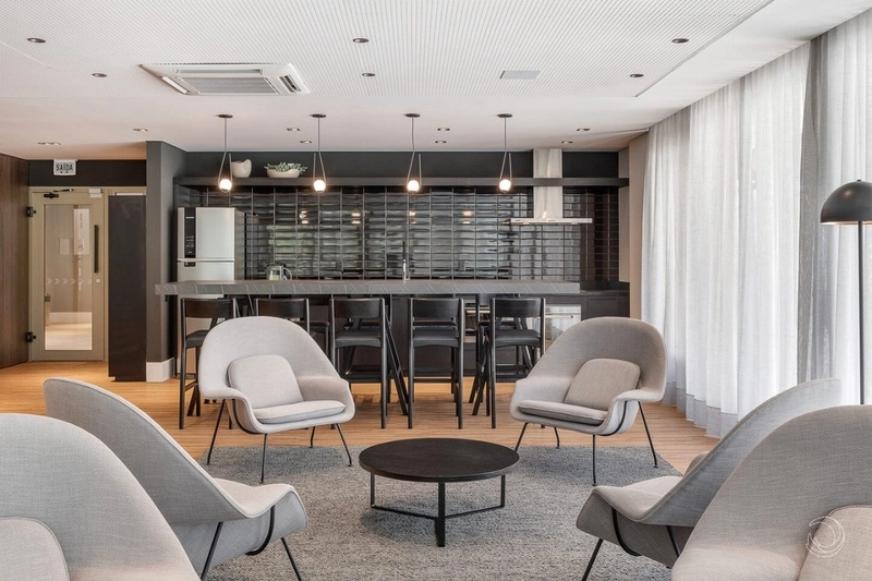 Apartamento no Córrego Grande com 2 dormitórios, sendo 1 suíte e 1 vg: 33ª foto da galeria de imagens do imóvel