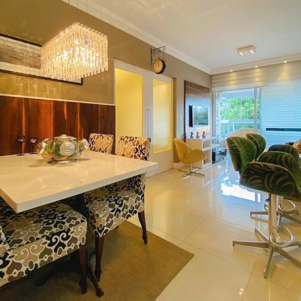 Apartamento mobiliado no Campeche com 2 dormitórios 1 suíte  1 vaga: 2ª foto da galeria de imagens do imóvel