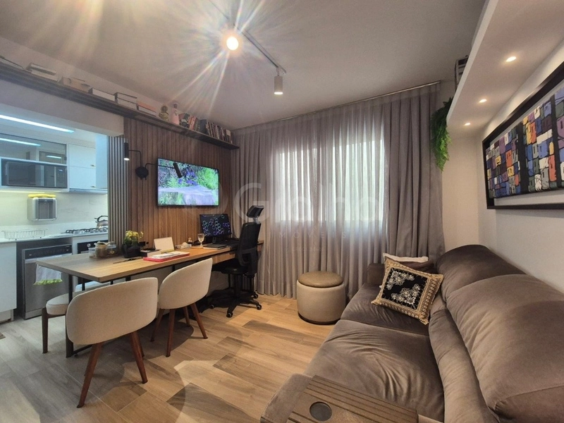 Apartamento a venda no Centro com 1 dormitórios e  1 vaga: 1ª foto da galeria de imagens do imóvel