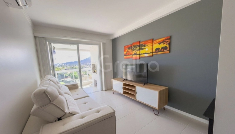 Apartamento no Córrego Grande com 2 dormitórios, sendo 2 suíte e 2 vgs: 1ª foto da galeria de imagens do imóvel