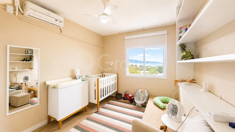 Apartamento em Coqueiros com 3 dormitórios, sendo 1 suíte, vista Mar: 13ª foto da galeria de imagens do imóvel