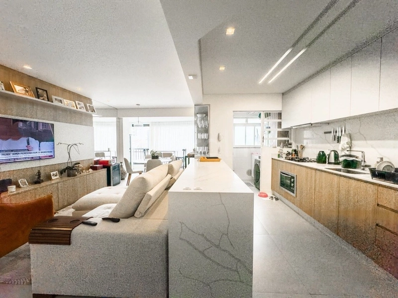 apartamento   em Coqueiros com 2 dormitórios, sendo 1 suíte e 1 vaga: 6ª foto da galeria de imagens do imóvel