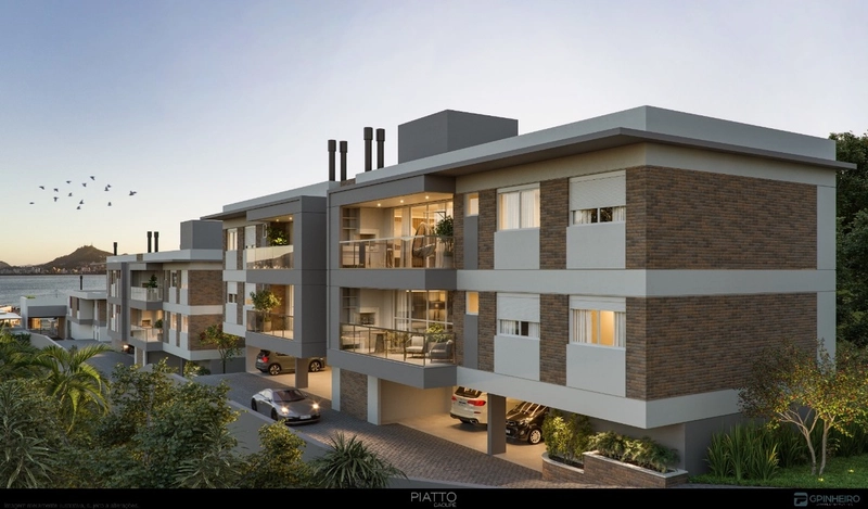 Apartamento em Cacupé Com 3 dormitórios, sendo 03 suítes - 128m²: 2ª foto da galeria de imagens do imóvel