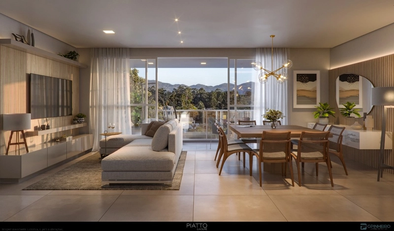 Apartamento em Cacupé Com 3 dormitórios, sendo 03 suítes - 128m²: 11ª foto da galeria de imagens do imóvel