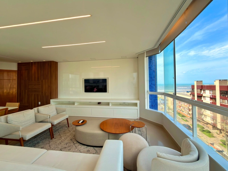 Belo apartamento de frente, COM VISTA ETERNA PARA O MAR, em Capão!: 5ª foto da galeria de imagens do imóvel