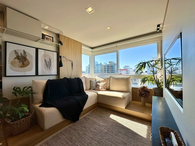 Apartamento decorado, 3 suítes, 2 vagas, com área de lazer, Navegantes: 2ª foto da galeria de imagens do imóvel