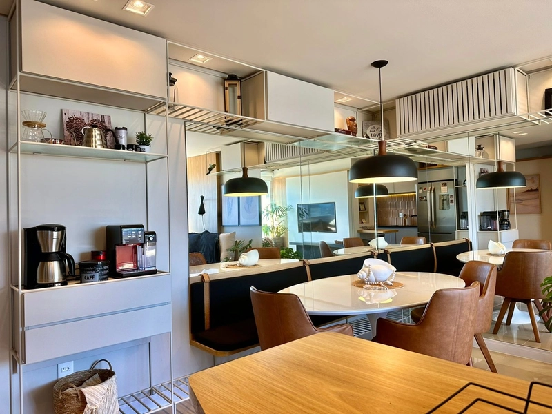 Apartamento decorado, 3 suítes, 2 vagas, com área de lazer, Navegantes: 5ª foto da galeria de imagens do imóvel