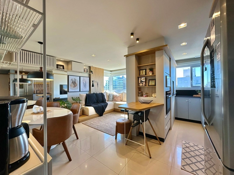 Apartamento decorado, 3 suítes, 2 vagas, com área de lazer, Navegantes: 4ª foto da galeria de imagens do imóvel
