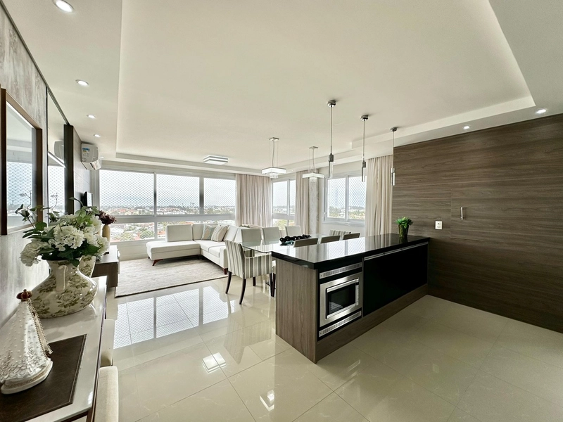 Apartamento 3 dormitórios, 4 vagas, decorado, vista mar e infra!!: 5ª foto da galeria de imagens do imóvel