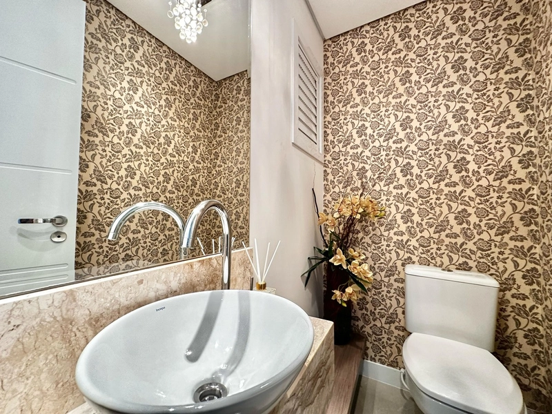 Apartamento 3 dormitórios, 4 vagas, decorado, vista mar e infra!!: 9ª foto da galeria de imagens do imóvel