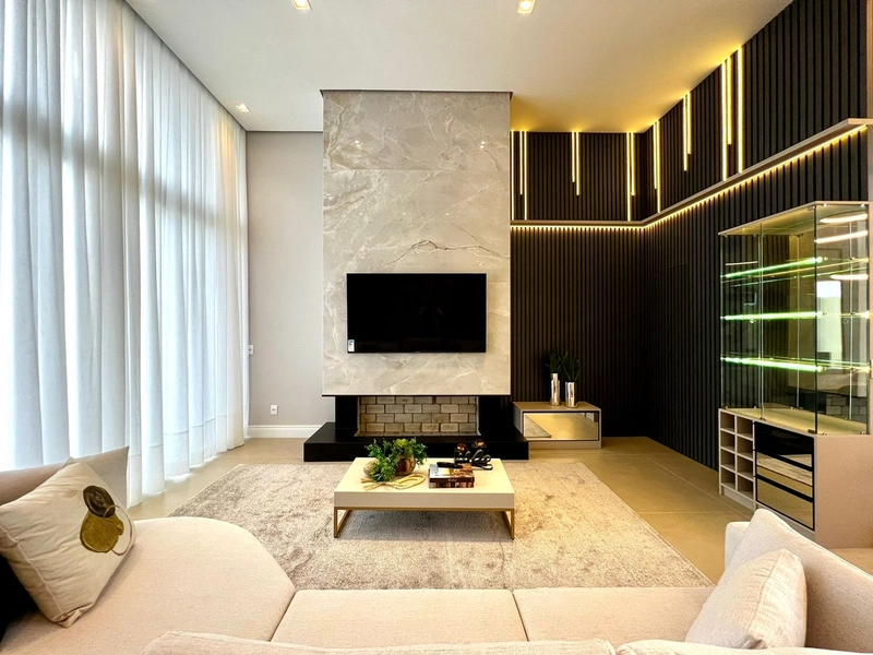 Casa plana, nova, 4 suítes, decorada, no Arenas Curumim!: 3ª foto da galeria de imagens do imóvel