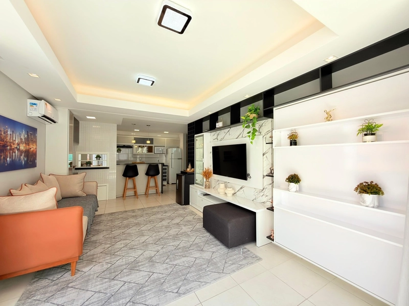 Apartamento COM TERRAÇO DE FRENTE, mobiliado, pronto para usar!: 3ª foto da galeria de imagens do imóvel