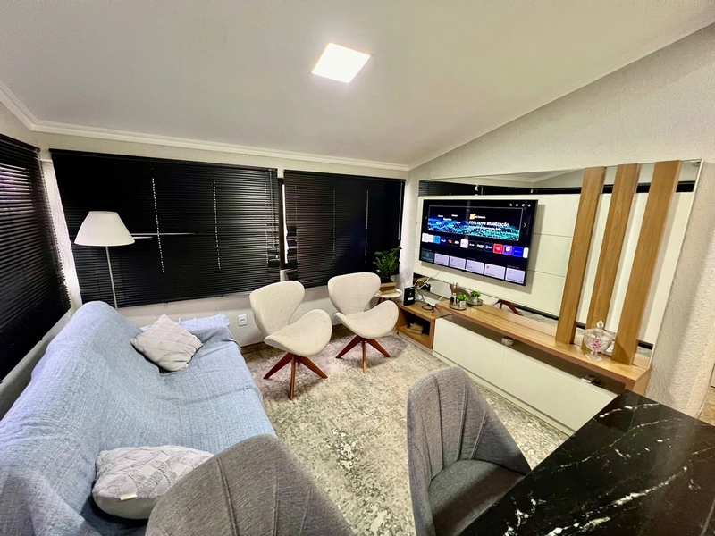 Cobertura duplex, mobiliada, em edifício à beira mar em Capão!: 2ª foto da galeria de imagens do imóvel