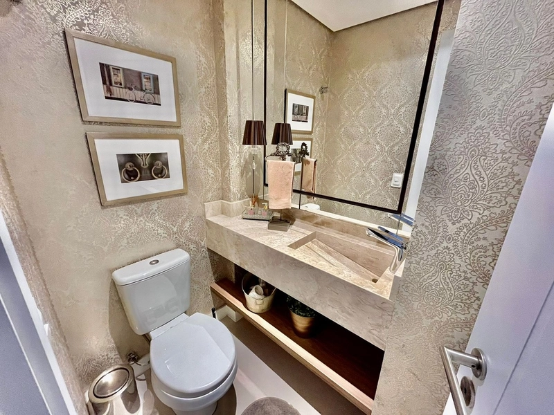Apartamento com vista para o mar, decorado, infraestrutura completa!: 18ª foto da galeria de imagens do imóvel