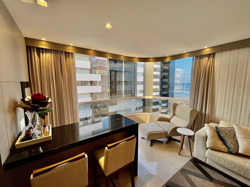 Apartamento com vista para o mar, decorado, infraestrutura completa!: 10ª foto da galeria de imagens do imóvel
