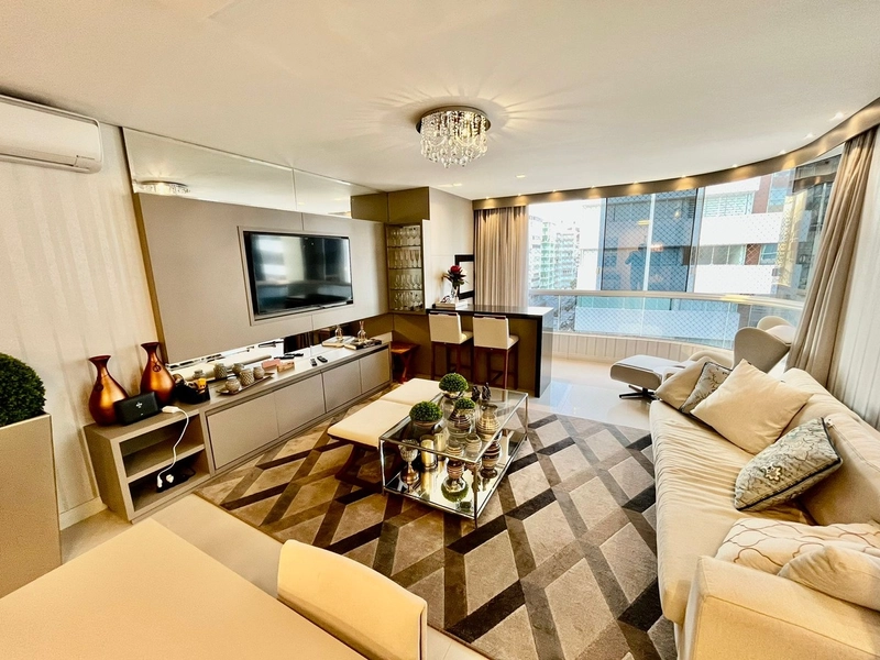 Apartamento com vista para o mar, decorado, infraestrutura completa!: 8ª foto da galeria de imagens do imóvel