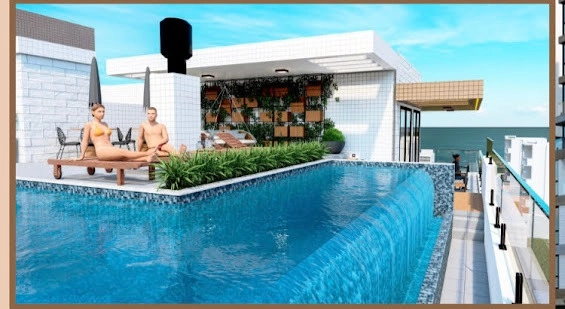 Na planta: apartamento de frente: vista para o mar e lazer completo!: 1ª foto da galeria de imagens do imóvel