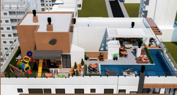 Na planta: apartamento de frente: vista para o mar e lazer completo!: 14ª foto da galeria de imagens do imóvel