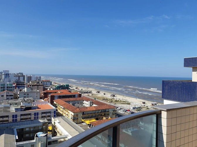 Cobertura duplex com vista para o mar, 3 dormitórios e 2 vagas!: 1ª foto da galeria de imagens do imóvel