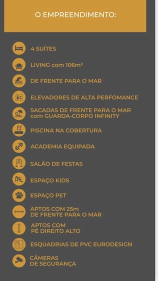 Apartamento em construção, um por andar, na Beira Mar, em Capão!: 8ª foto da galeria de imagens do imóvel