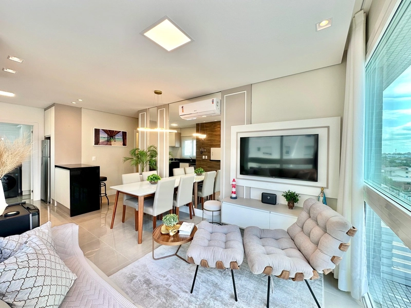 Apartamento decorado, 2 dormitórios, com lazer completo, região nobre!: 1ª foto da galeria de imagens do imóvel